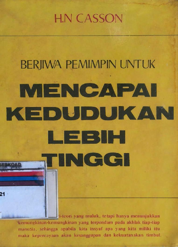 MENCAPAI KEDUDUKAN LEBIH TINGGI